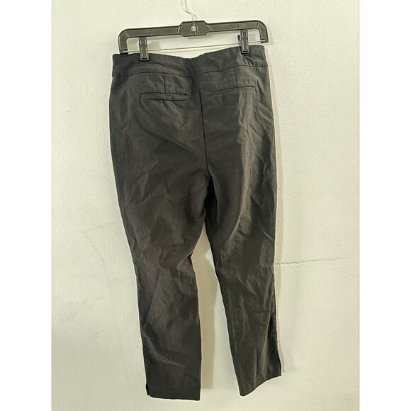 Chicos Pants Womens 6 Chicos 0.5 Black Slacks Trousers Office Business Pull On - Picture 5 of 7